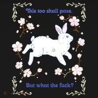 This Too Shall Pass But What The Fuck Women's Hoodie thumb 2