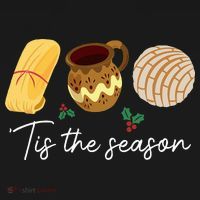 Tis The Season For Tamales Christmas Funny Mexican Women's Hoodie thumb 2