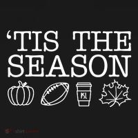 Tis The Season Football Fall Women's Hoodie thumb 2