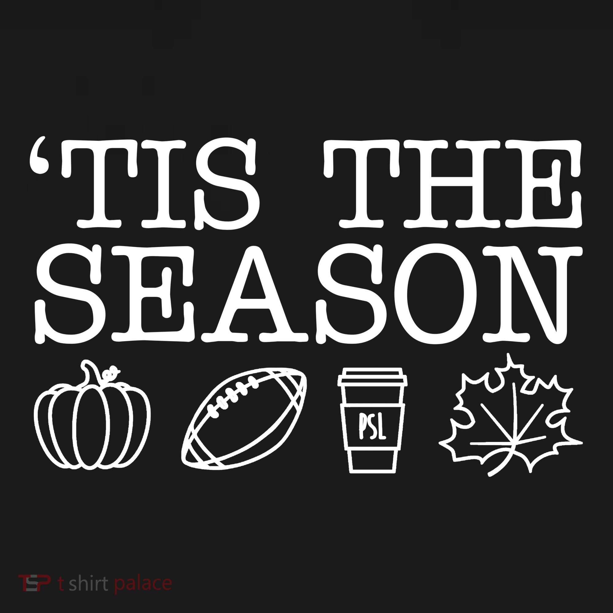 Tis The Season Football Fall Women's Hoodie