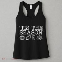 Tis The Season Football Fall Women's Tank Top thumb 3