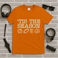 Tis The Season Football Fall T-Shirt thumb 5