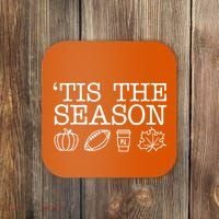 Tis The Season Football Fall Coaster thumb 0