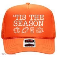 Tis The Season Football Fall Hat thumb 0