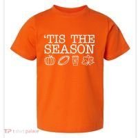 Tis The Season Football Fall Toddler T-Shirt thumb 0