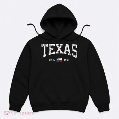 Texas Texas State Flag Distressed Hoodie