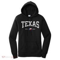 Texas Texas State Flag Distressed Women's Hoodie thumb 0