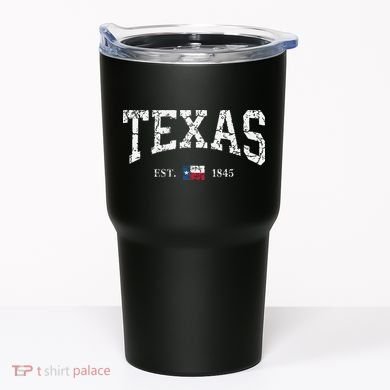 Texas Texas State Flag Distressed Tumbler