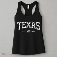 Texas Texas State Flag Distressed Women's Tank Top thumb 3