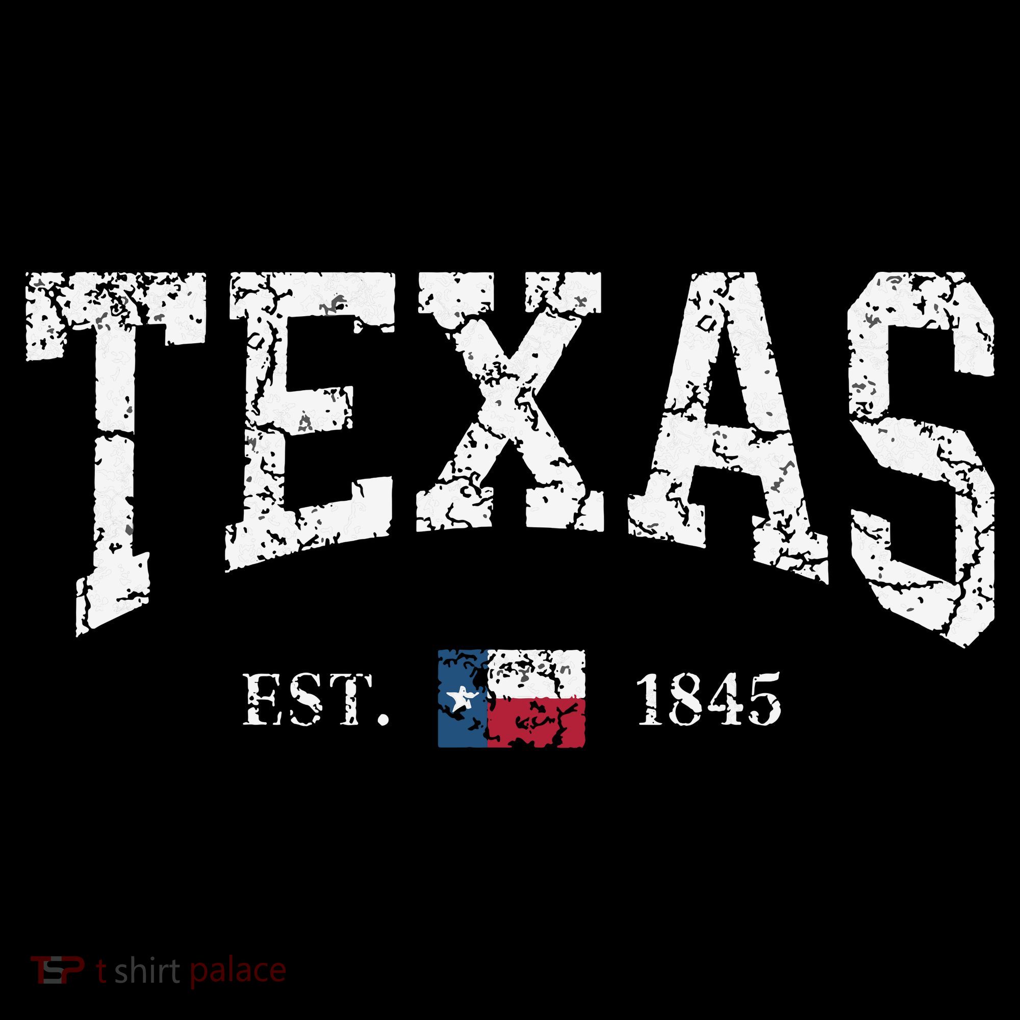 Texas Texas State Flag Distressed Visor