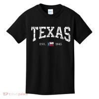 Texas Texas State Flag Distressed Kids T-Shirt thumb 0