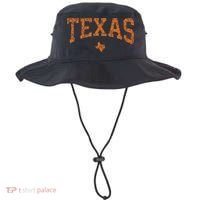 Texas Texas State Map Distressed Bucket Hat thumb 0