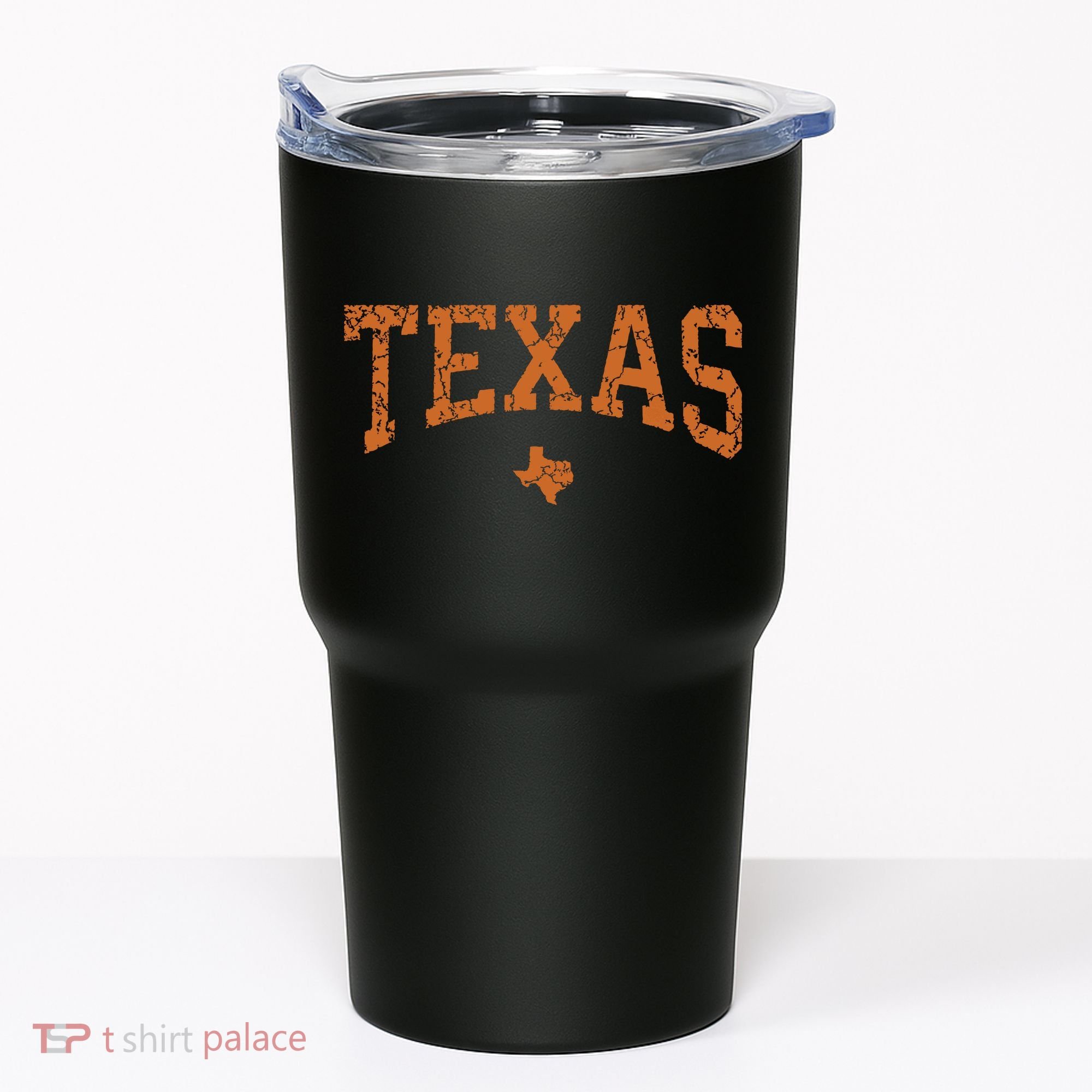 Texas Texas State Map Distressed Tumbler
