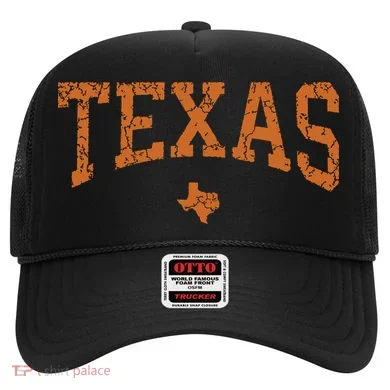 Texas Texas State Map Distressed Hat