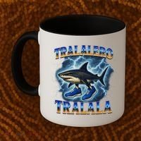Tralalero Tralala Shark Music Meme Bootle Coffee Mug thumb 2