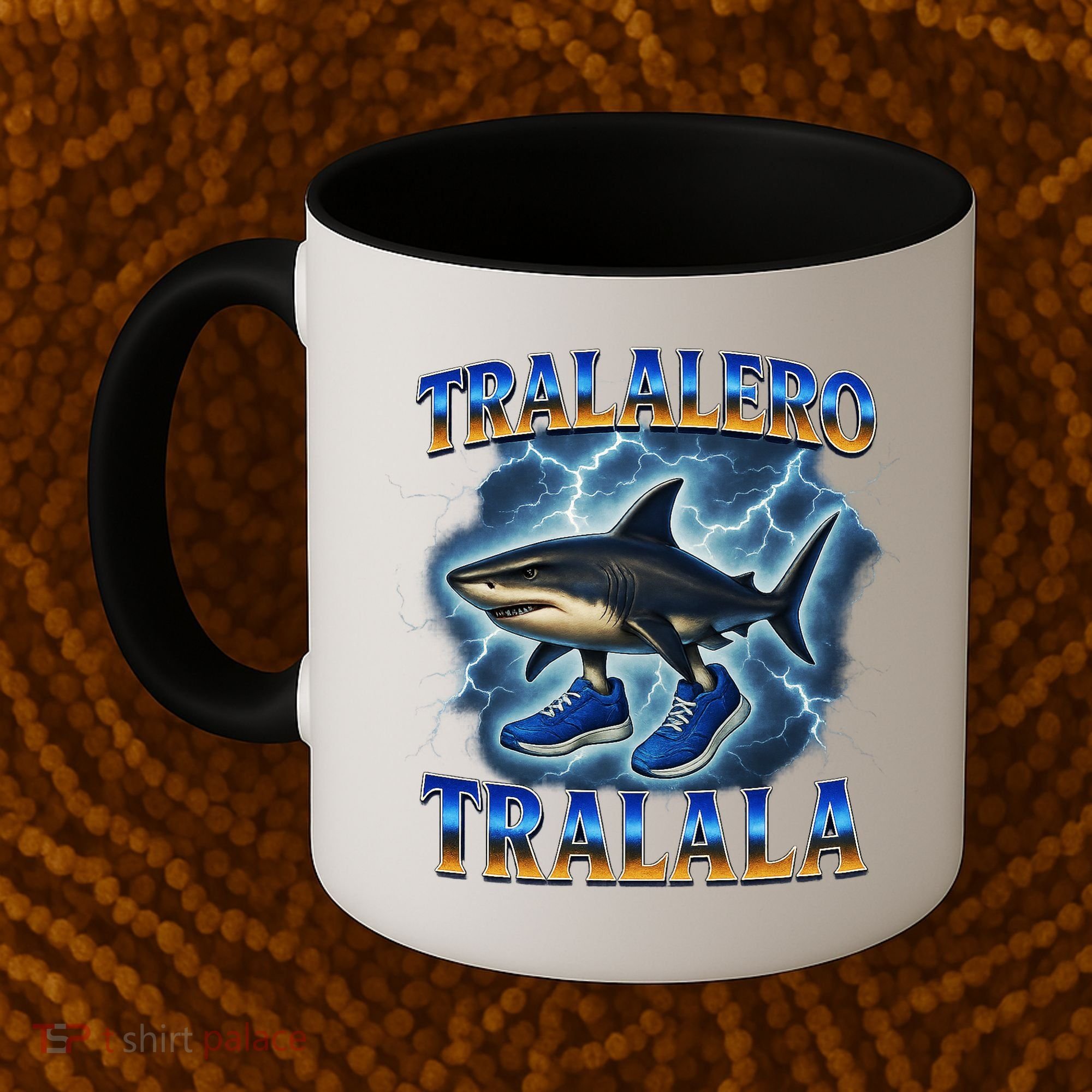 Tralalero Tralala Shark Music Meme Bootle Coffee Mug