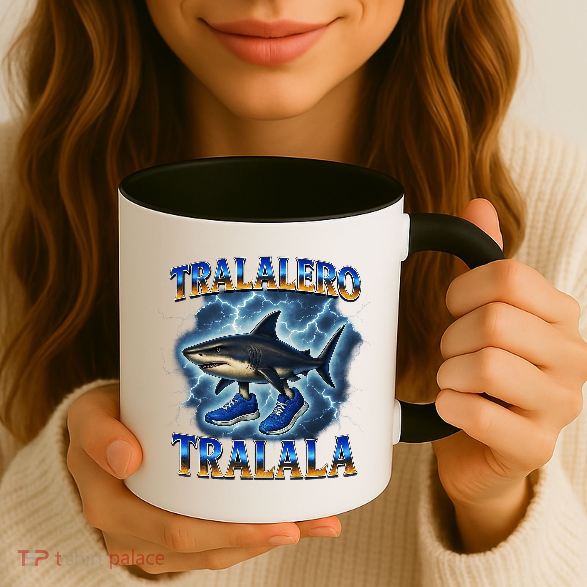 Tralalero Tralala Shark Music Meme Bootle Coffee Mug