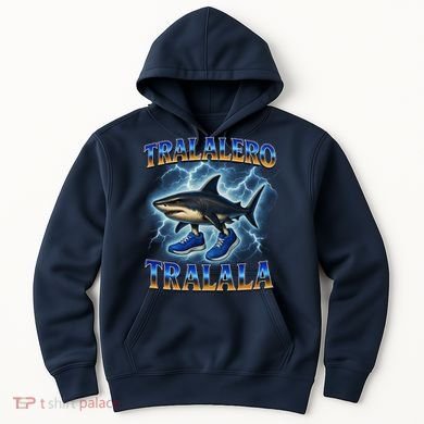 Tralalero Tralala Shark Music Meme Bootle Hoodie
