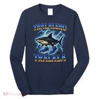 Tralalero Tralala Shark Music Meme Bootle Long Sleeve Shirt thumb 0