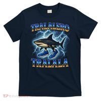 Tralalero Tralala Shark Music Meme Bootle T-Shirt thumb 0