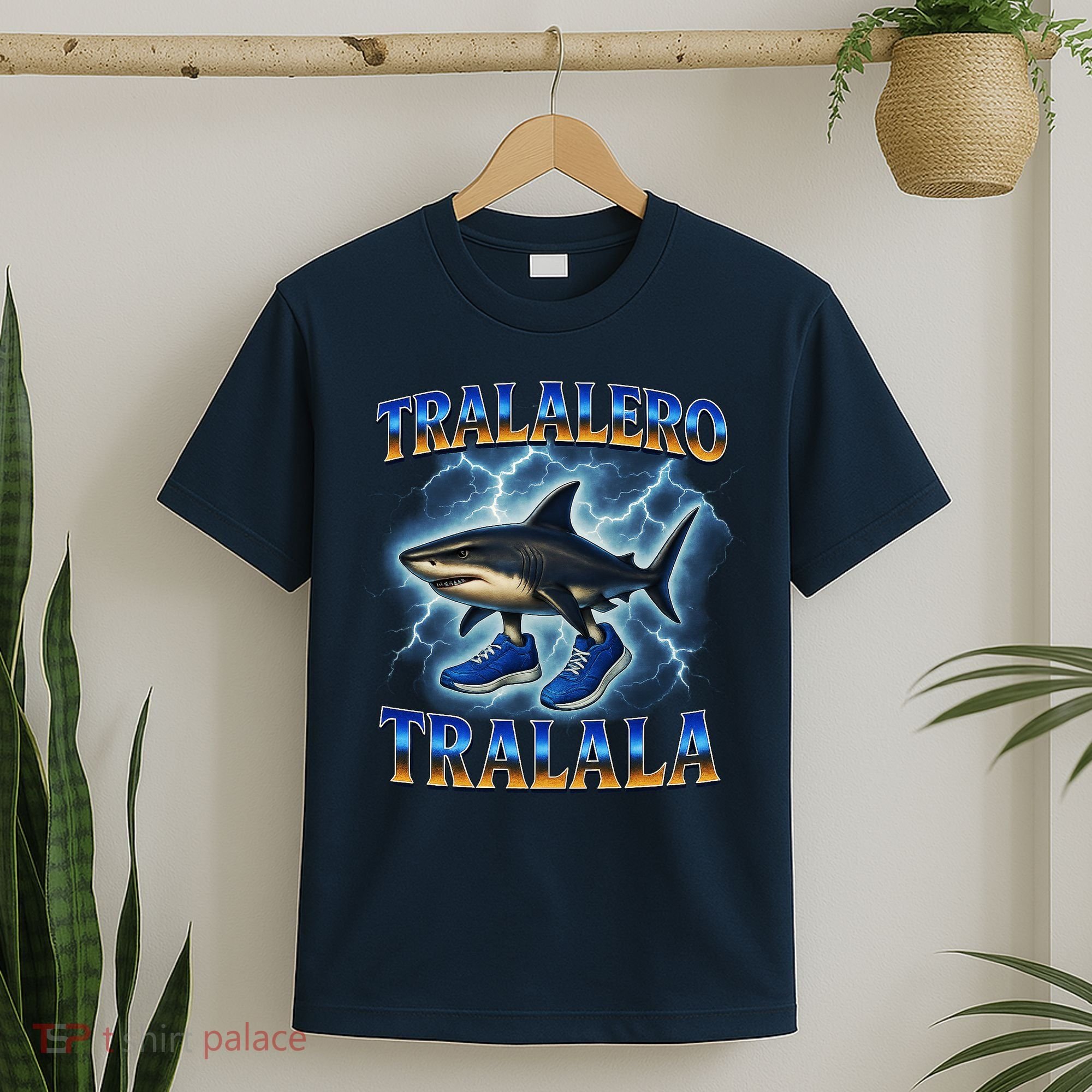 Tralalero Tralala Shark Music Meme Bootle T-Shirt