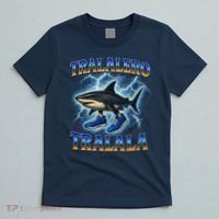 Tralalero Tralala Shark Music Meme Bootle T-Shirt thumb 5