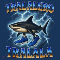 Tralalero Tralala Shark Music Meme Bootle Mousepad thumb 1