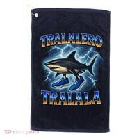 Tralalero Tralala Shark Music Meme Bootle Golf Towel thumb 0