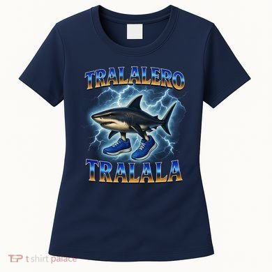Tralalero Tralala Shark Music Meme Bootle Women's T-Shirt