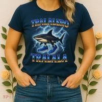 Tralalero Tralala Shark Music Meme Bootle Women's T-Shirt thumb 2