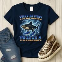 Tralalero Tralala Shark Music Meme Bootle Women's T-Shirt thumb 3