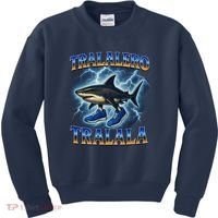 Tralalero Tralala Shark Music Meme Bootle Kids Sweatshirt thumb 0