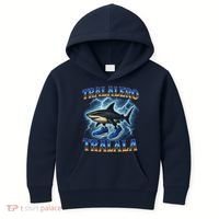 Tralalero Tralala Shark Music Meme Bootle Kids Hoodie thumb 0