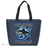 Tralalero Tralala Shark Music Meme Bootle Tote Bag thumb 0