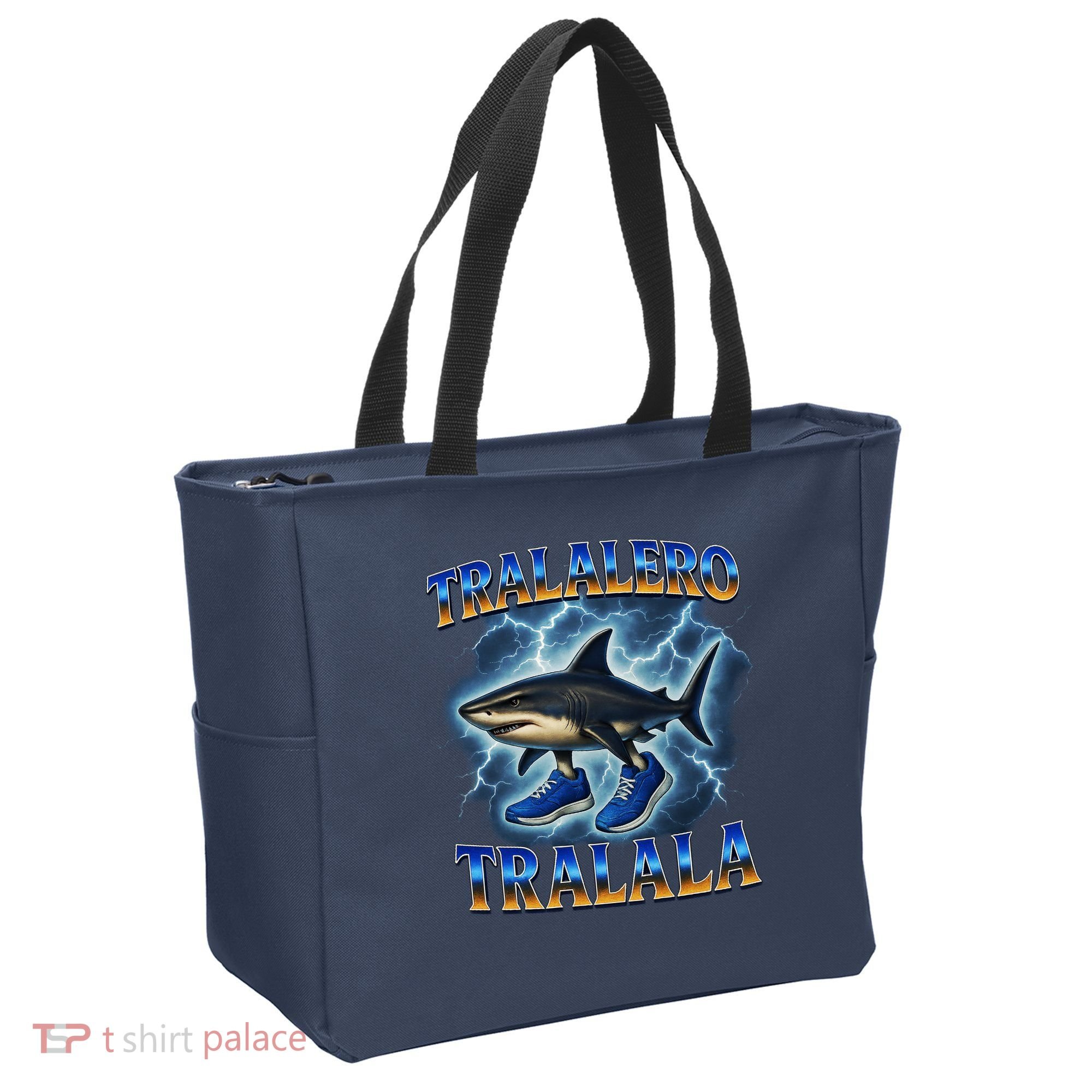 Tralalero Tralala Shark Music Meme Bootle Tote Bag
