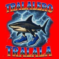Tralalero Tralala Shark Music Meme Bootle Santa Hat thumb 1