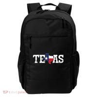 Texas Texas Shaped Flag Grunge Distressed Texas Backpack thumb 0