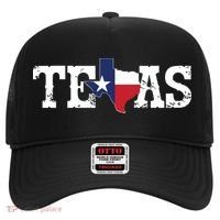 Texas Texas Shaped Flag Grunge Distressed Texas Hat thumb 0
