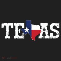 Texas Texas Shaped Flag Grunge Distressed Texas Hat thumb 2