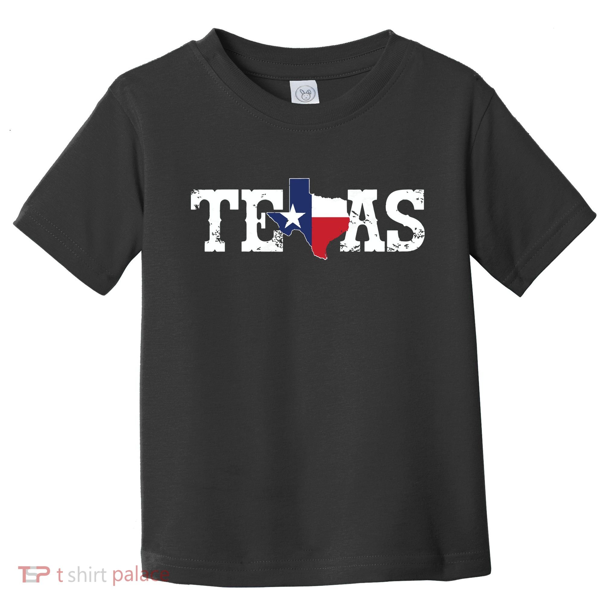 Texas Texas Shaped Flag Grunge Distressed Texas Toddler T-Shirt