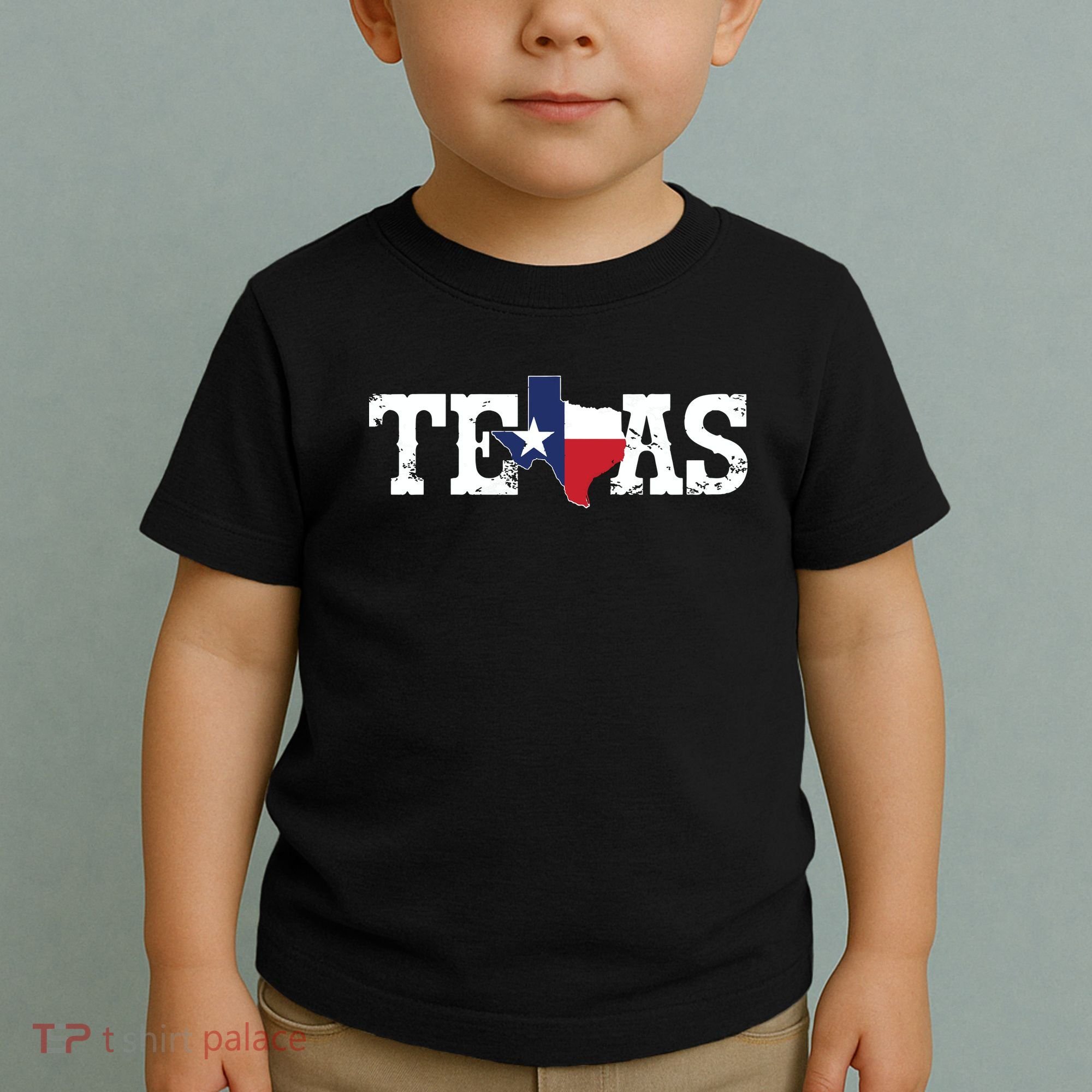 Texas Texas Shaped Flag Grunge Distressed Texas Toddler T-Shirt