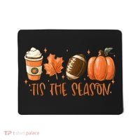 Tis The Season Fall Coffee Football Lover Mousepad thumb 0