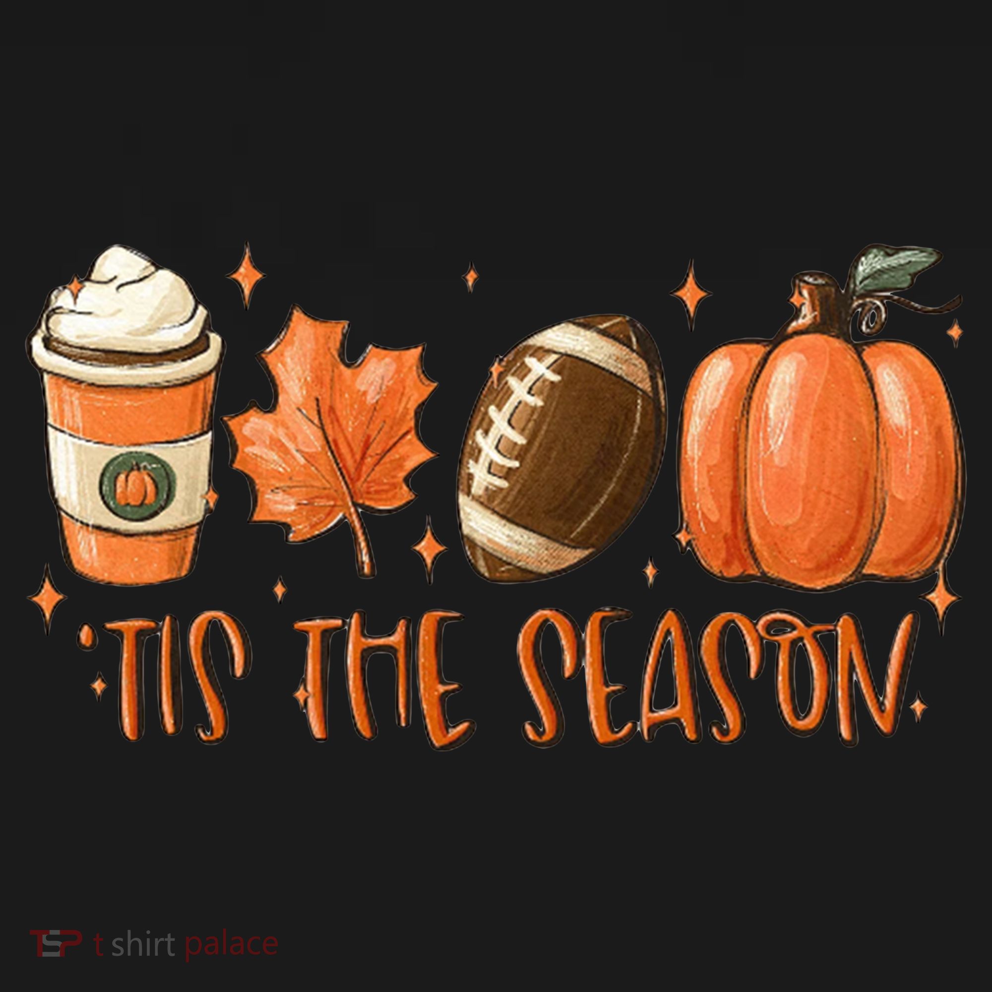 Tis The Season Fall Coffee Football Lover Women's Tank Top