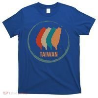 Taiwan Taipei Taiwan Map Chinese Taiwanese Country Free Vac Cool Gift T-Shirt thumb 0
