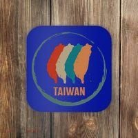 Taiwan Taipei Taiwan Map Chinese Taiwanese Country Free Vac Cool Gift Coaster thumb 0