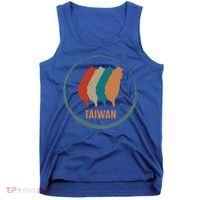 Taiwan Taipei Taiwan Map Chinese Taiwanese Country Free Vac Cool Gift Tank Top thumb 0