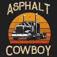 Truck Tractor Truck Driver Construction Asphalt Cowboy Beanie thumb 2