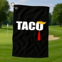 Taco Trump Golf Towel thumb 1