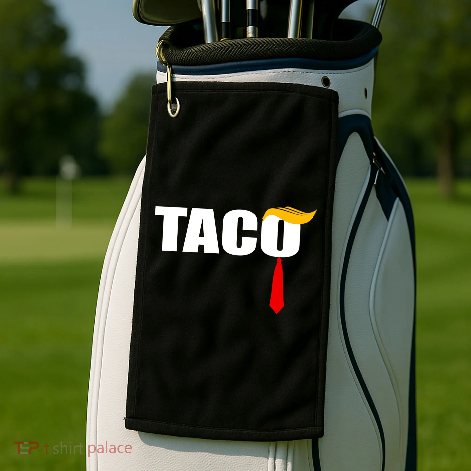 Taco Trump Golf Towel
