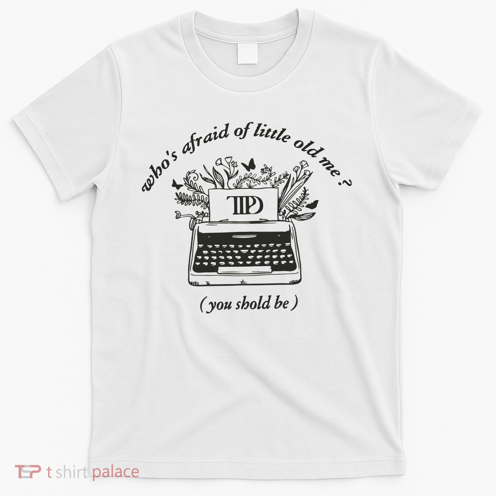 Taylor Ttpd Ttpd Typewriter T-Shirt